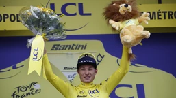 jasper philipsen pierwszym liderem tour de france