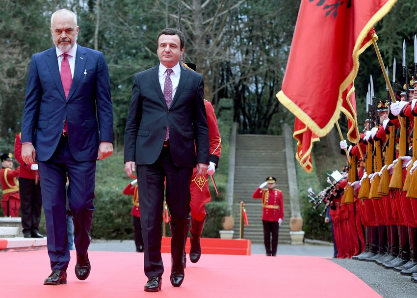 Edi Rama i Aljbin Kurti