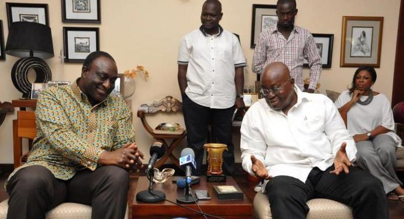 Alan Kyerematen and Nana Addo