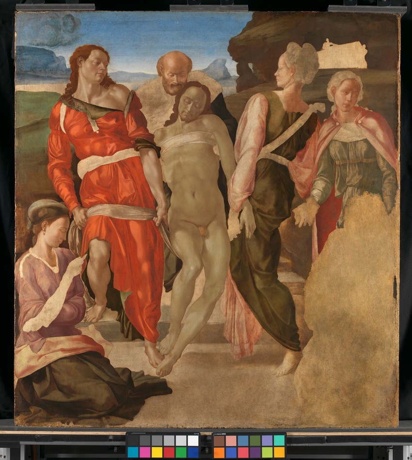 Mikelanđelo, Polaganje u grob, 1500-1.