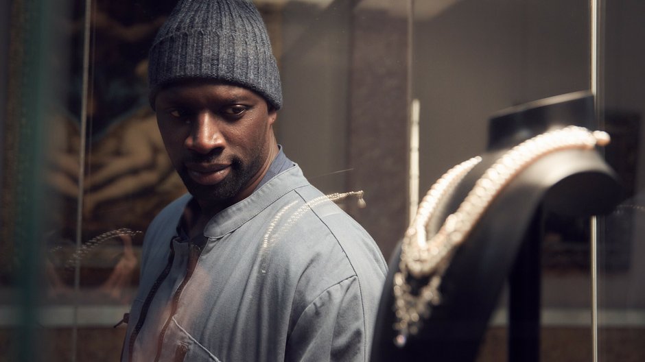 Omar Sy w serialu "Lupin" wcielił się w rolę króla złodziei