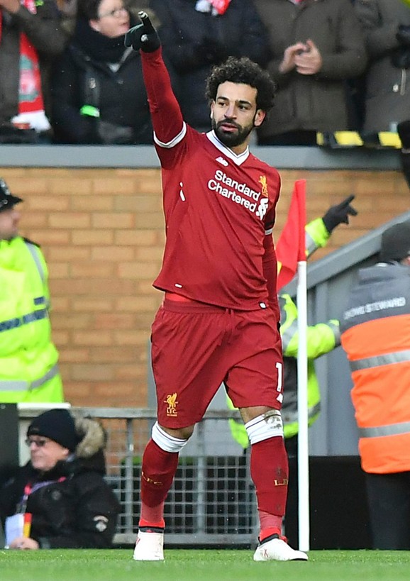 Blista u dresu Liverpula: Mohamed Salah