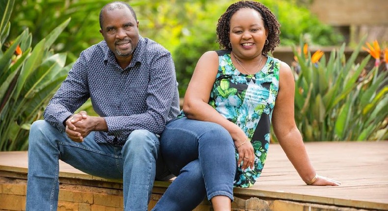 Anne Waiguru with her husband Waiganjo Kamotho. Anne Waiguru shares 5 key life lessons as she turns 50