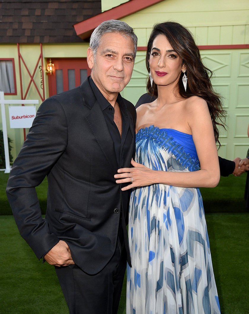 George Clooney i  Amal Clooney