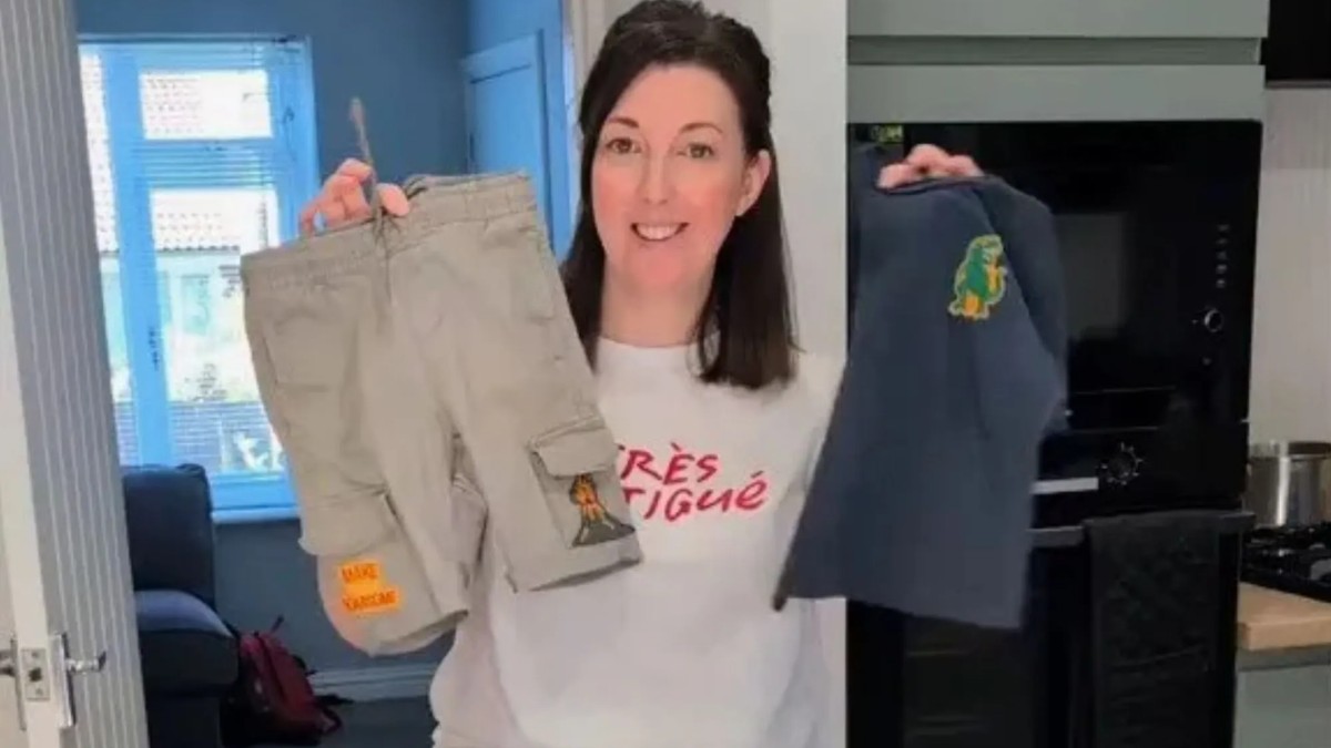 Mama pokazala kako od stare garderobe pravi nove komade za mališane