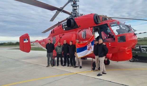 MUP Srbije uputio u Grčku helikopter Кamov Кa-32 kao pomoć u gašenju požara