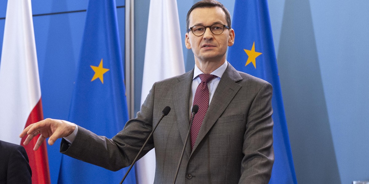 Premier Mateusz Morawiecki