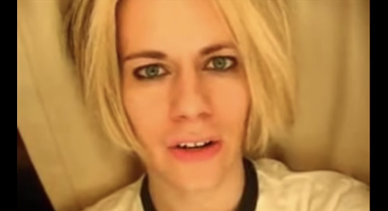 Chris Crocker in the Leave Britney Alone video.
