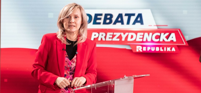 Prowadziła debatę prezydencką w TV Republika. Była bohaterką wielkiego skandalu