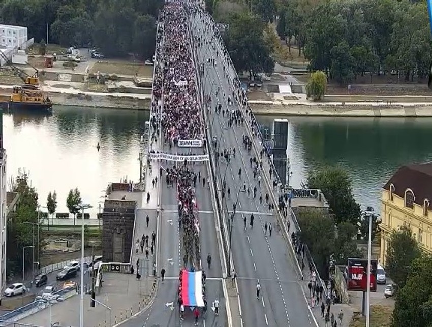 Brankov most oko 16.40