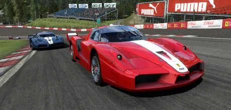 Screen z gry "SuperCar Challenge"