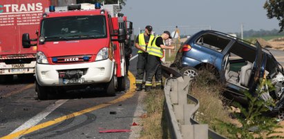 Tragedia na S3 po Sulechowem. Zginął ojciec z synem