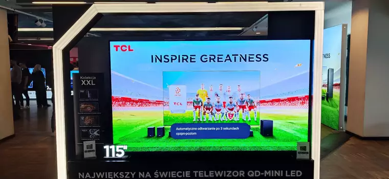 TCL pokazuje nowe TV 2024. QLED Pro, QD mini-LED i telewizor 115 cali. Znamy ceny