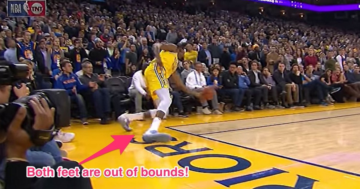 NBA stars were baffled by referees' obvious missed out of bounds call ...