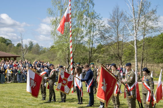 Uroczystość złożenia przysięgi wojskowej. Fot. Radosław Dominowski