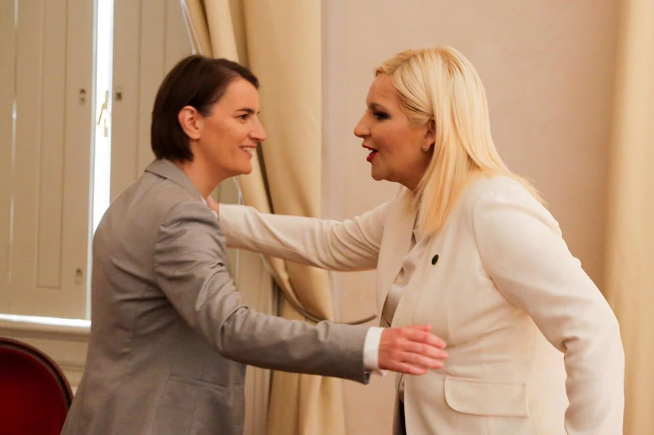 Ana Brnabić i Zorana Mihajlović