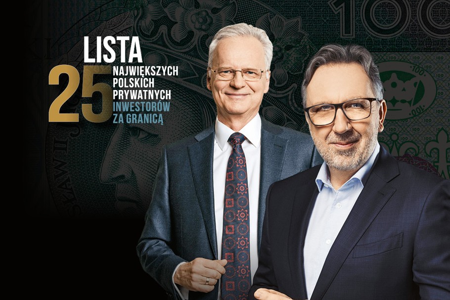 Ranking Największych Polskich Prywatnych Inwestorów za Granicą. Od lewej: miejsce 3. - Adam Góral, Asseco, miejsce 2. - Michał Sołowow, Synthos