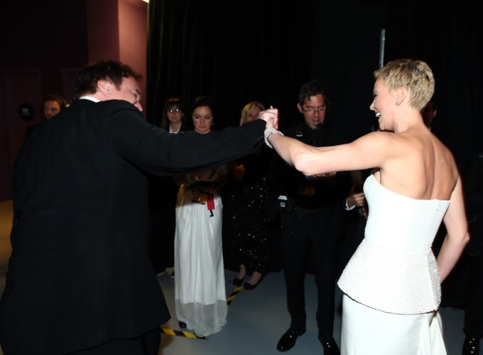 Quentin Tarantino i Charlize Theron – prywatnie sąsiedzi
