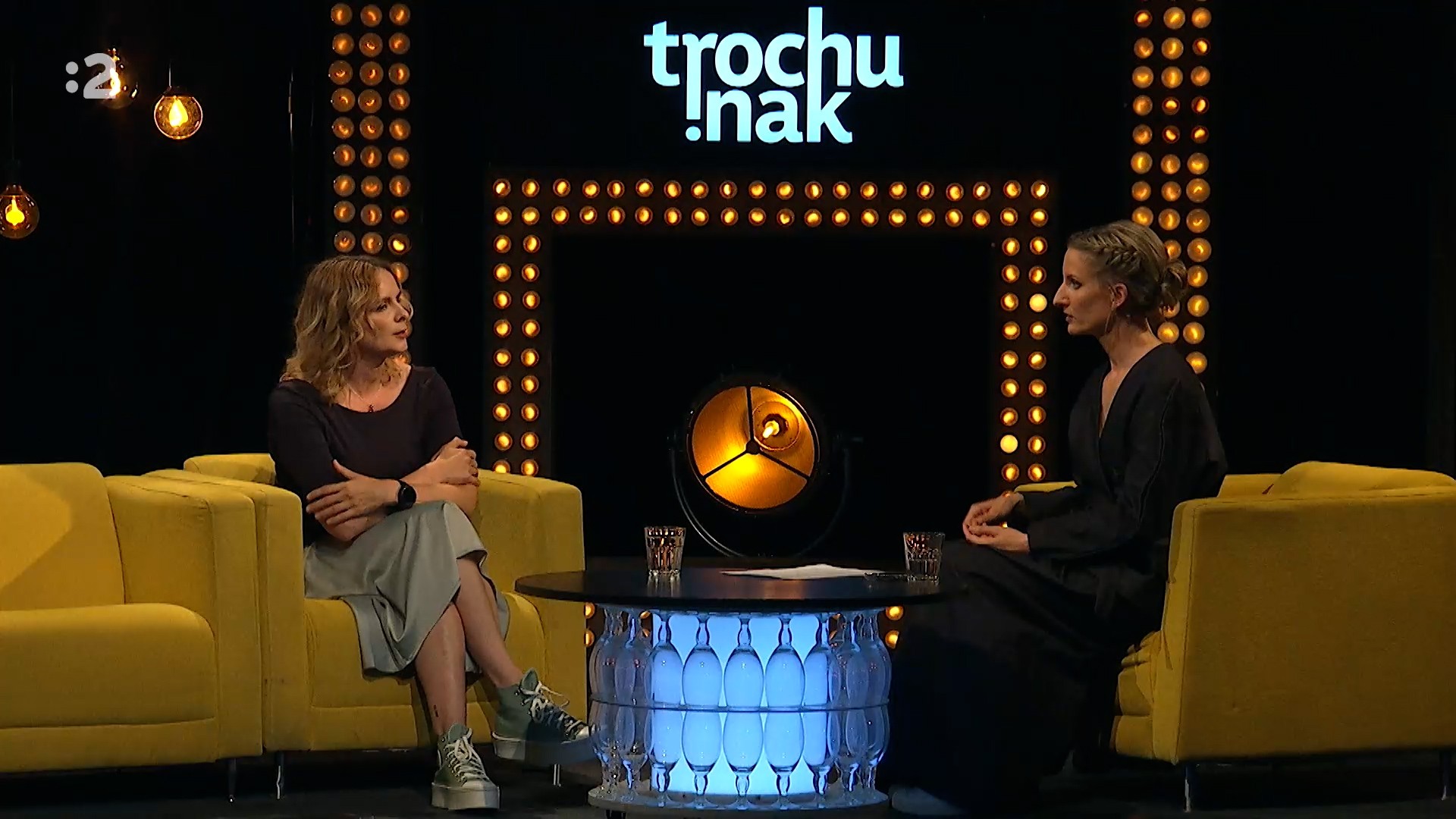 Dominika Fričová v talkšou Trochu inak s Adelou.