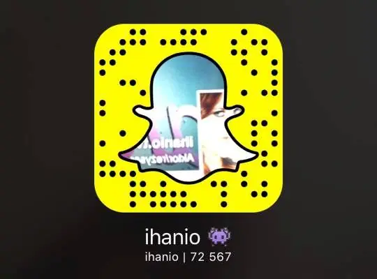 duszek ihanio na Snapchacie