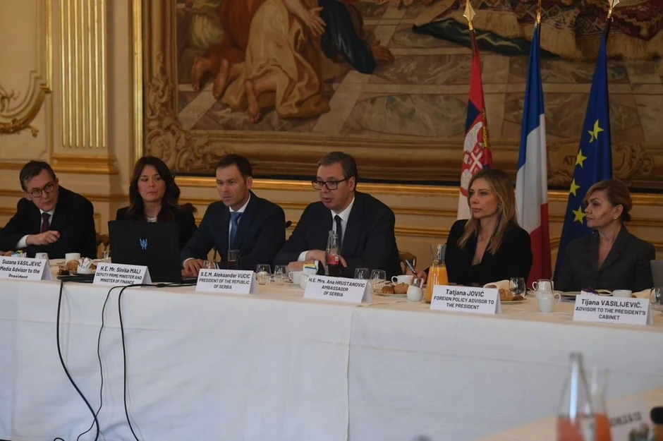 Sastanak poslovnog Saveta Francuska - Srbija