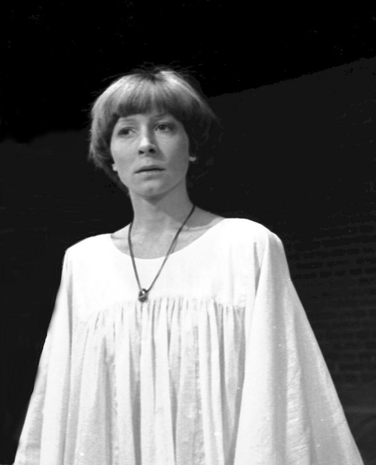 Anna Romantowska w spektaklu "Fedra" (1977)