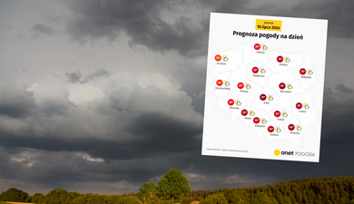 Spokój w pogodzie nie potrwa długo. Będzie 35 st. C i przejdą niszczycielskie nawałnice