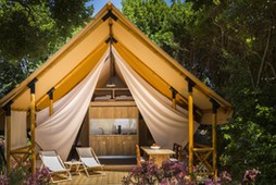 GLAMPING, namiot