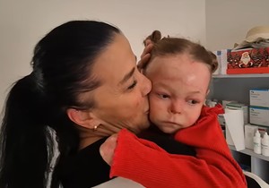 Tatjana Obradović i mala Nađa