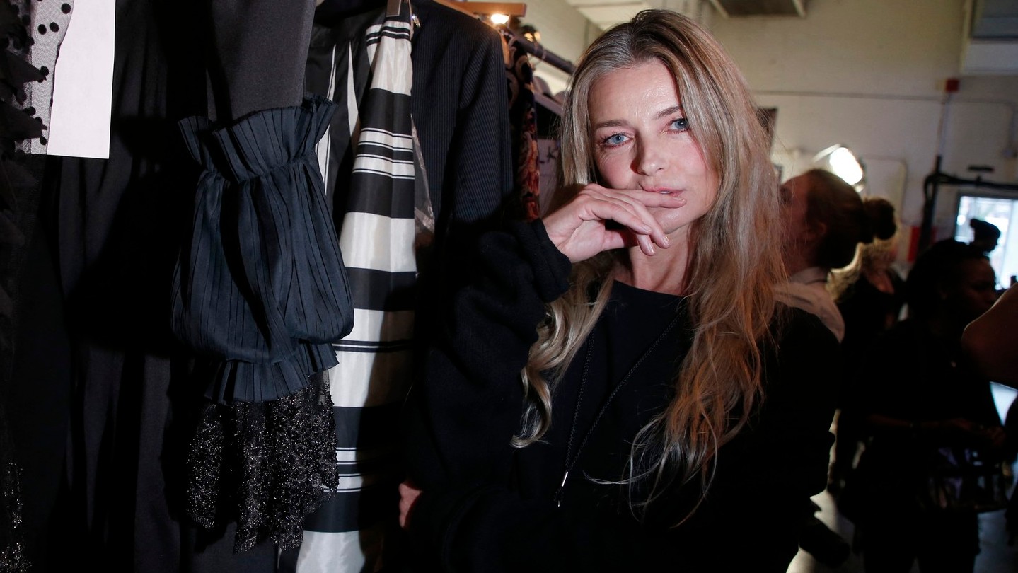 Paulína Pořízková v zákulisí módnej prehliadky Jiřího Kalfára počas New York Fashion Week: 7. februára 2019 v New Yorku. John Lamparski