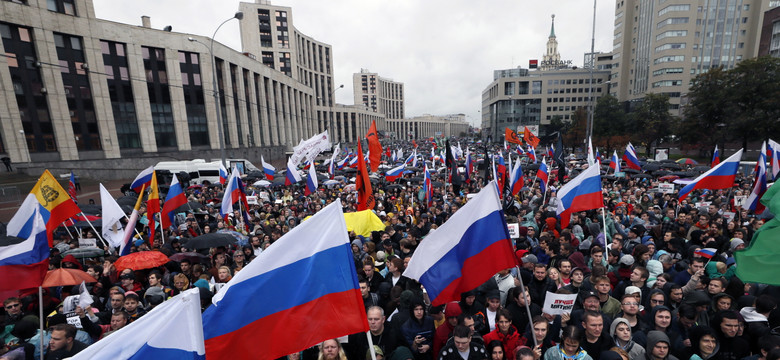 Władze Moskwy zgodziły się na wiec opozycji. Na wniosek o pochód odpowiadają: "Niet"