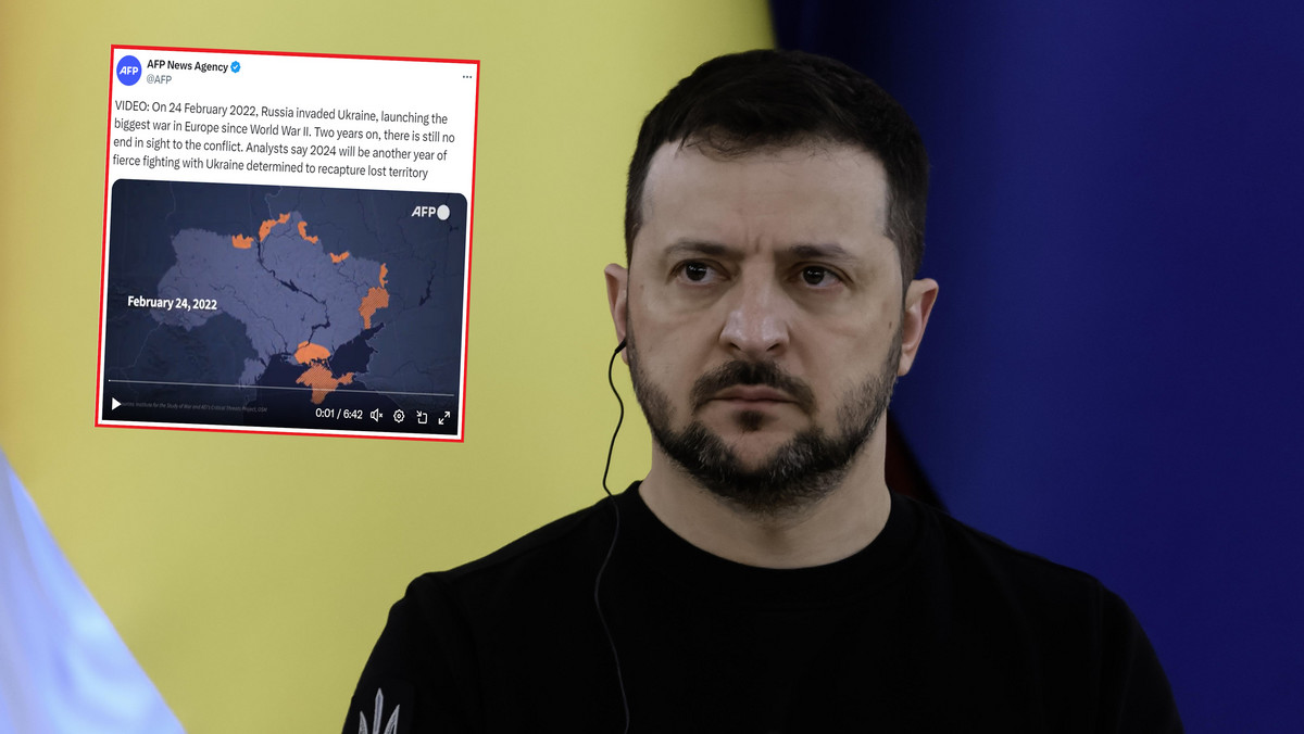 Rosyjska inwazja na Ukrainę w pigułce. Wymowne wideo