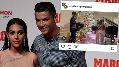 Cristiano Ronaldo i Georgina Rodriguez zdradzili płeć bliźniąt. Urocze nagranie podbija sieć