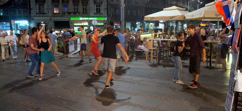 Belgrad, gdzie na ulicy tańczy się fokstrota