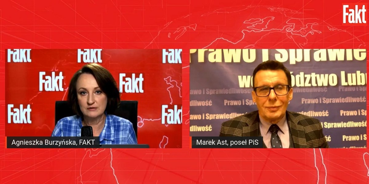 Marek Ast w programie FaktLIVE