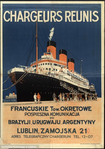 'Polski plakat propagandowy dwudziestolecia międzywojennego', zbiory Archiwum Państwowego w Lublinie