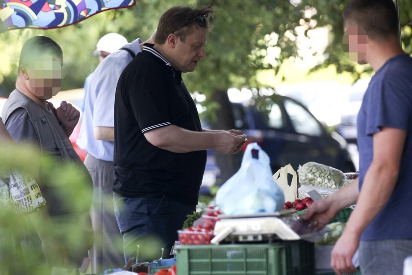 Olaf Lubaszenko na zakupach