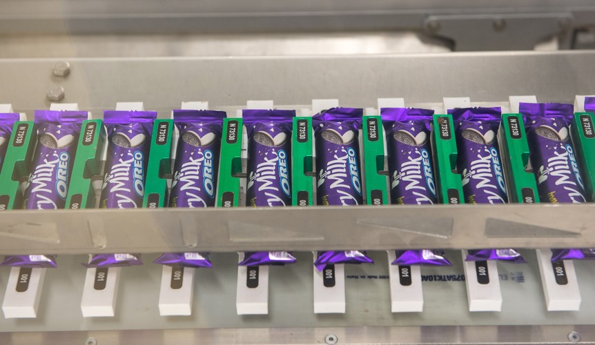 Zakład w Skarbimierzu działa od 5 lat i jest jedną z nowocześniejszych fabryk czekolady w Europie. <br><br>fot. (mk/mr) PAP/Maciej Kulczyński