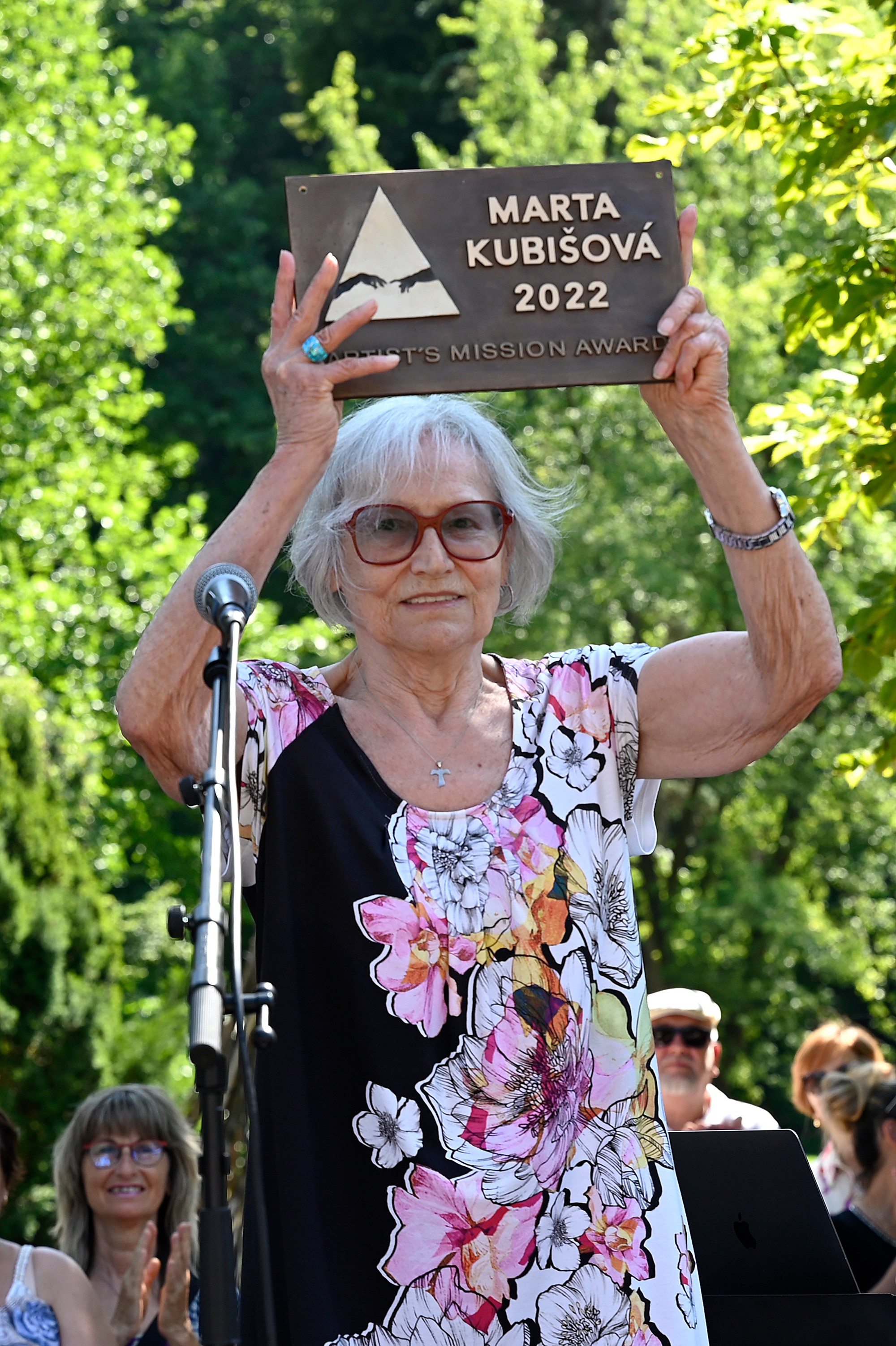 Česká speváčka Marta Kubišová.