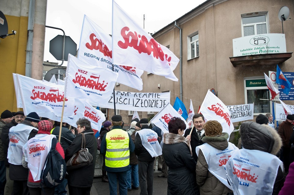 Strajk pracowników Protektora