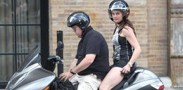 Seksowna Brooke Shields na motorze