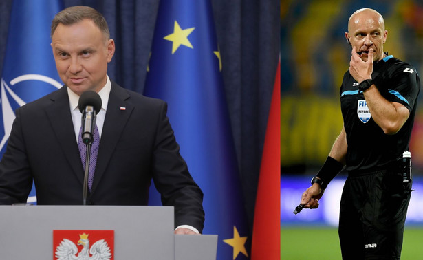 Andrzej Duda i Szymon Marciniak