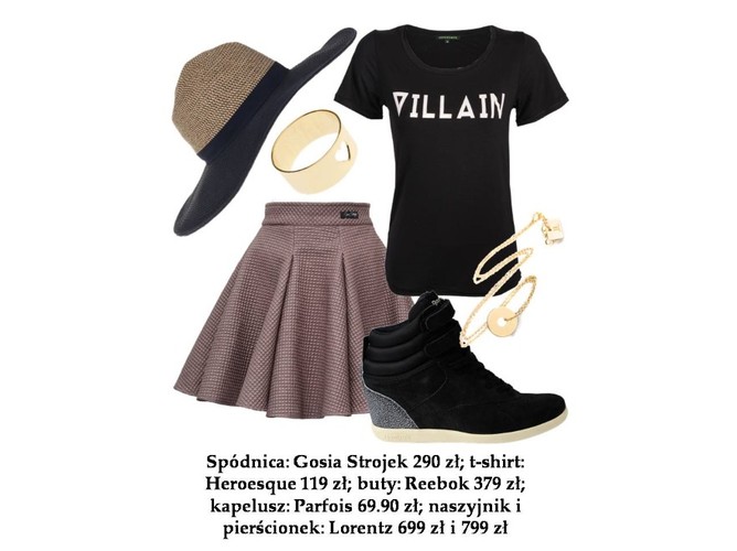 Rozkloszowane spódnice - STYLIZACJE na wiosnę 2015