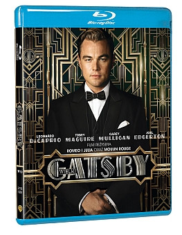 "Wielki Gatsby" - okładka wydania Blu-ray