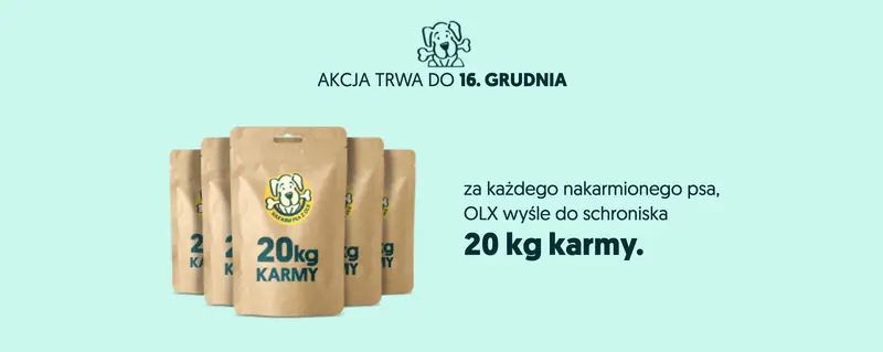 Nakarm psa z OLX