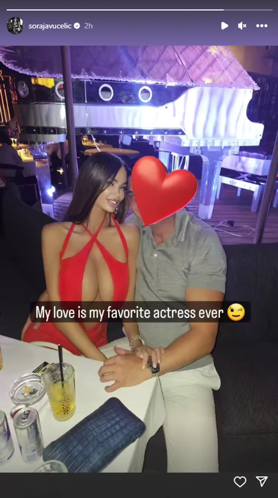 Soraja prvi put pokazala partnera