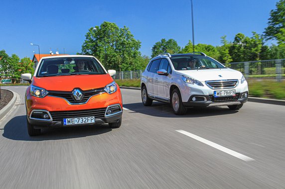 Porównanie: Peugeot 2008 kontra Renault Captur