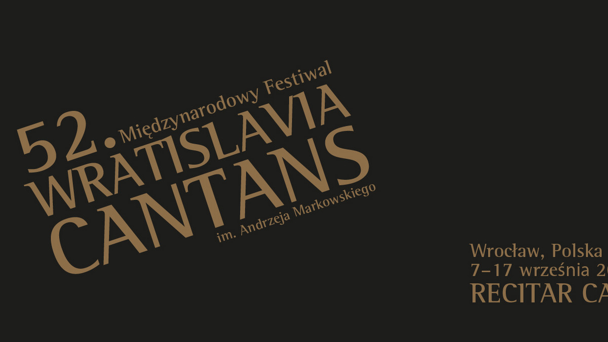 Dzieła Monteverdiego, Telemanna, Mozarta czy Moniuszki, znalazły się w programie 52. edycji Międzynarodowego Festiwalu Wratislavia Cantans, który w dniach 7-17 września 2017 r. odbędzie się we Wrocławiu i innych miastach Dolnego Śląska.