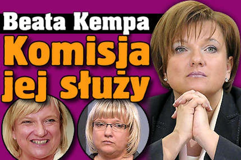 Beata Kempa. Komisja jej służy