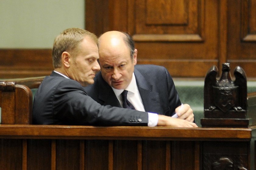 Donald Tusk i Jacek Rostowski